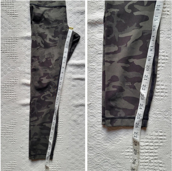 Lululemon Wunder Under High-Rise Tight 25" *Full-On Luxtreme- Green Camo - Picture 10 of 12